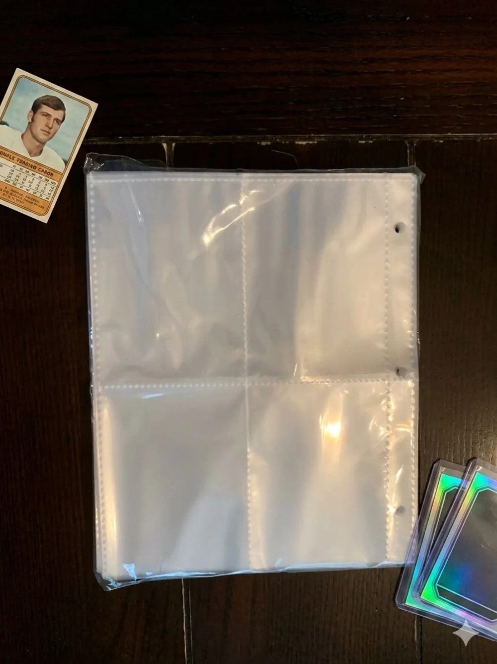 50x 4-Pocket Trading Card Binder Sleeves A5 Pages